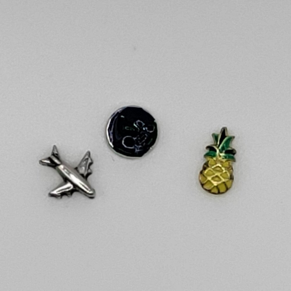 Origami Owl Island Time Charm Set